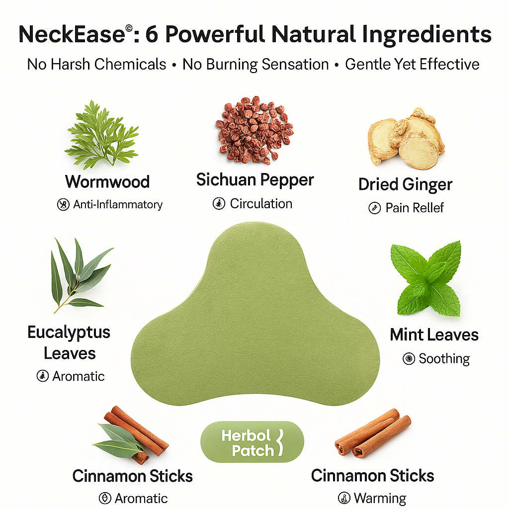 NeckEase® Herbal Patches