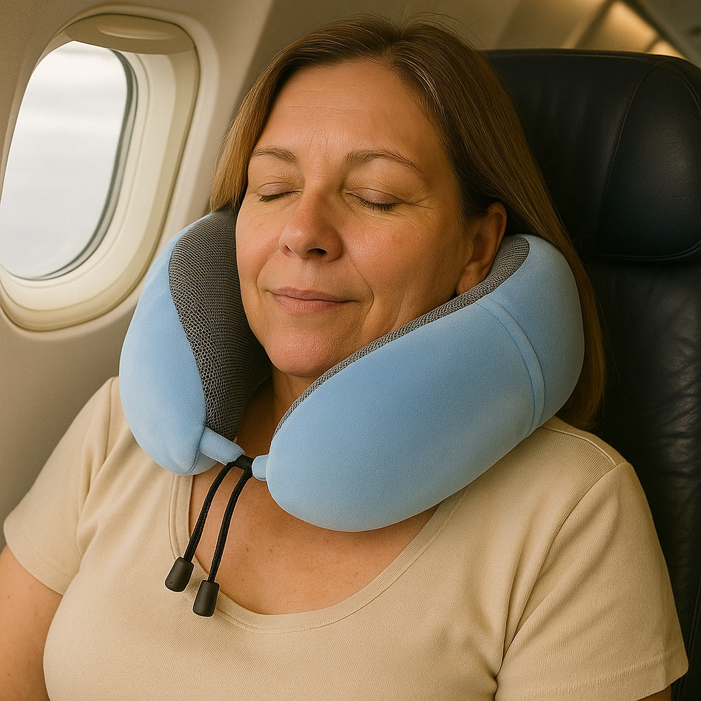AirRest® Memory Foam Travel Pillow