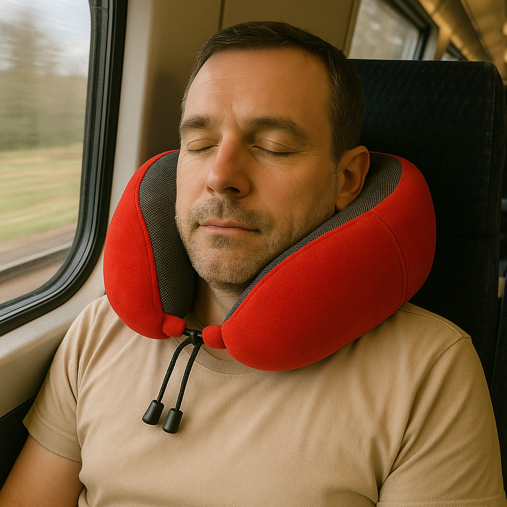AirRest® Memory Foam Travel Pillow
