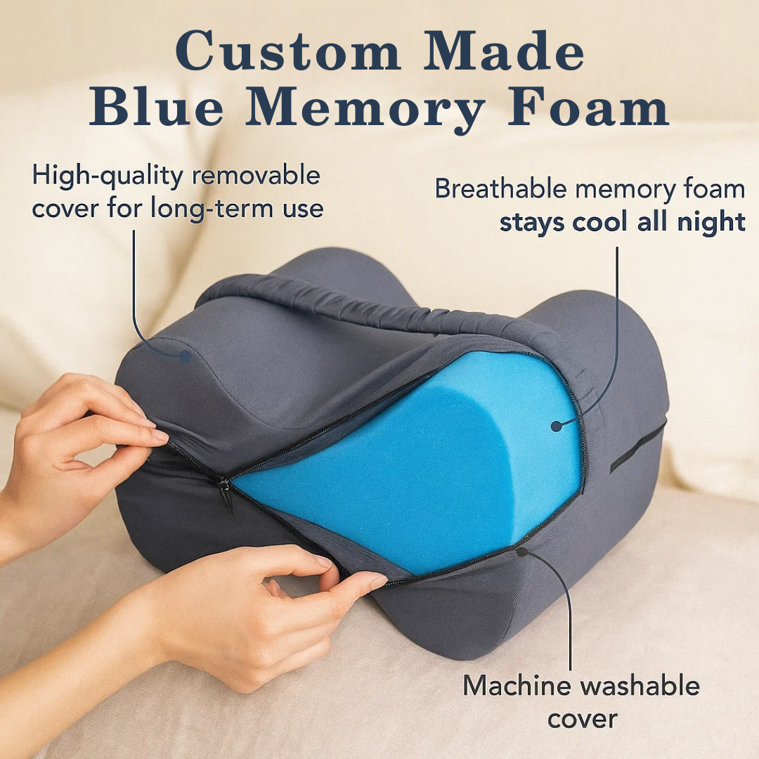SpineAlign™ Memory Foam Knee Pillow