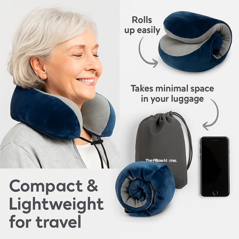 AirRest® Memory Foam Travel Pillow