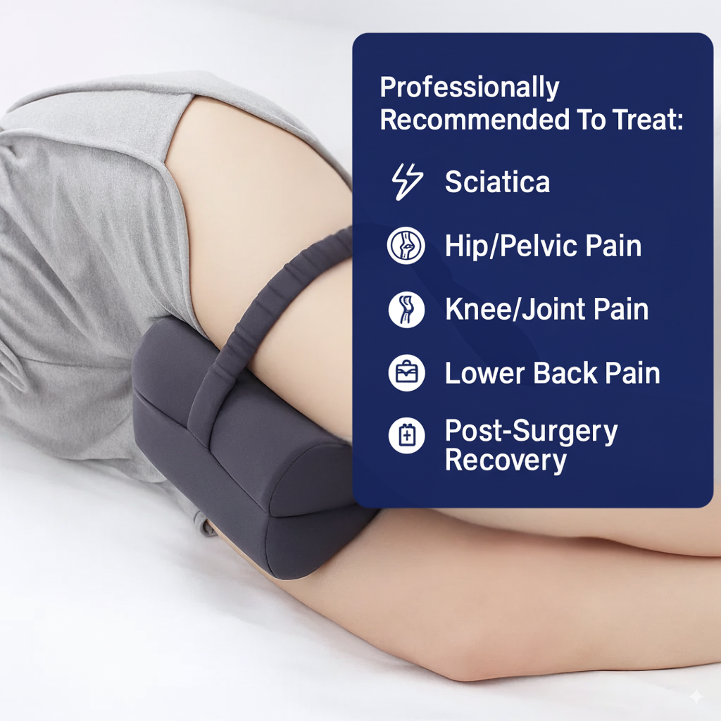 SpineAlign™ Memory Foam Knee Pillow