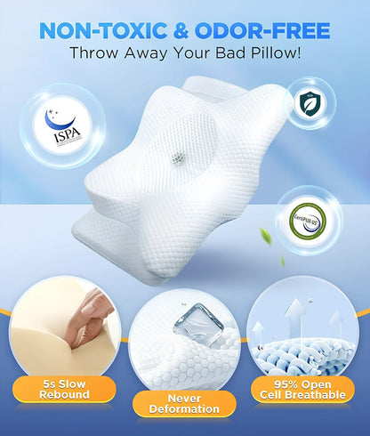CozyRest® Memory Foam Neck Pillow