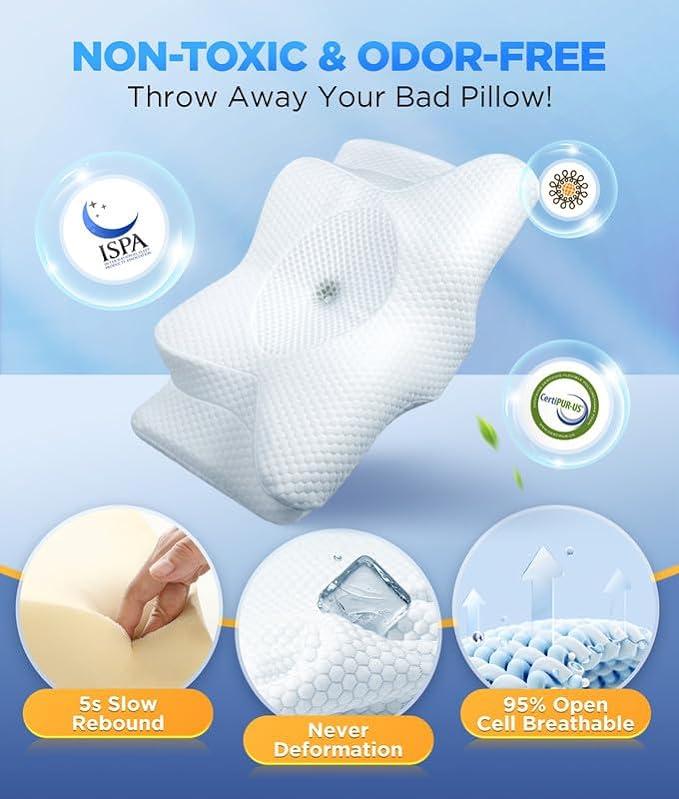 CozyRest® Memory Foam Neck Pillow