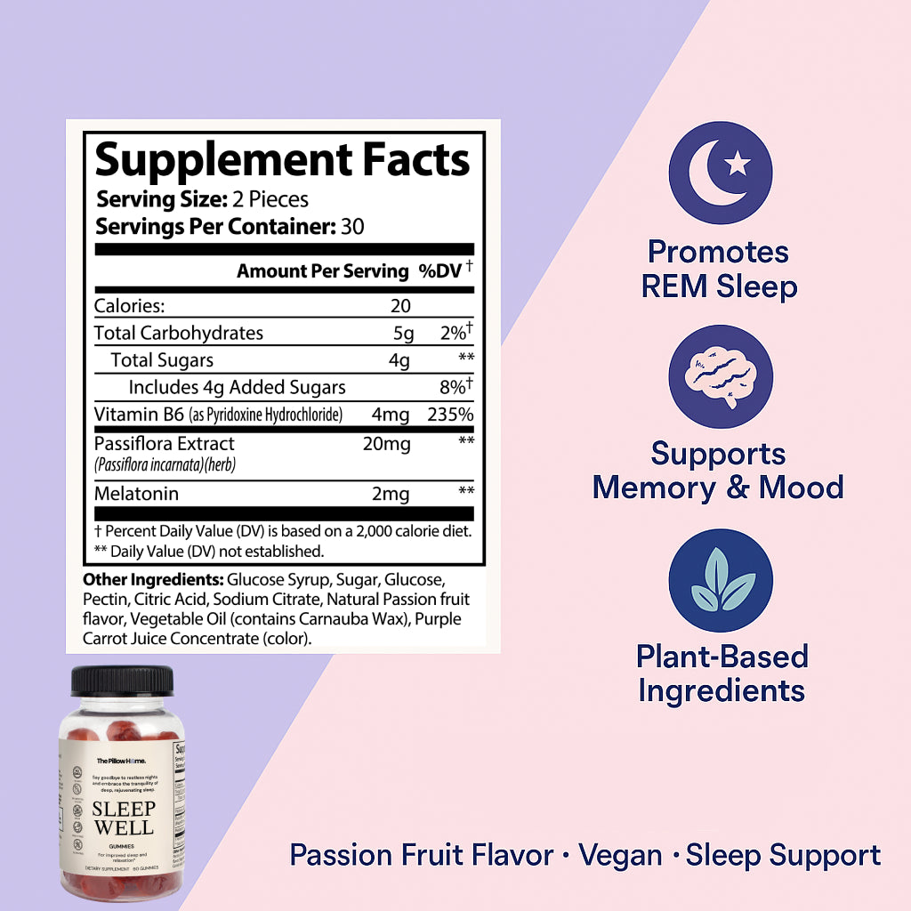 Sleep Well Gummies - Deep Sleep Naturally